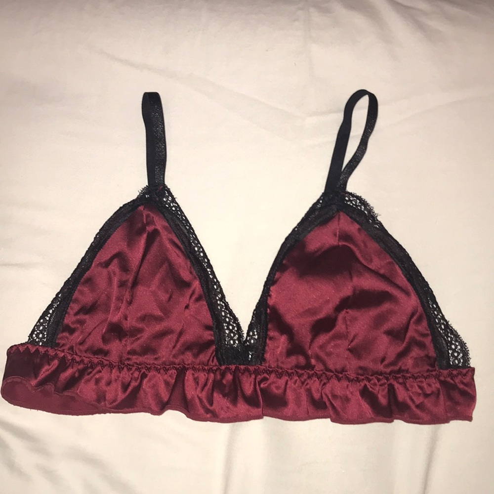 Silk bralette